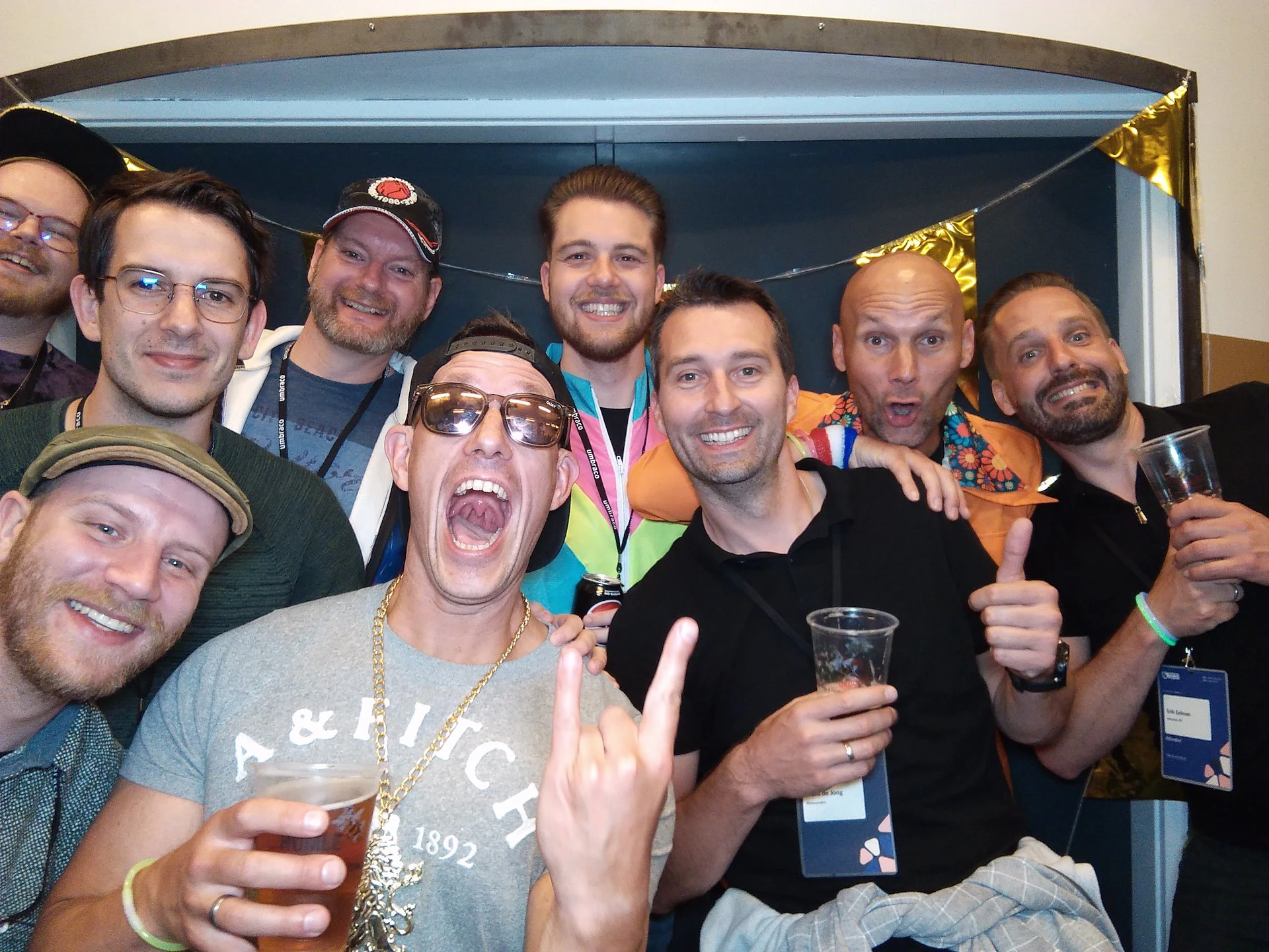 Attachment 2. A group picture of 9 dutchies over at Umbraco HQ