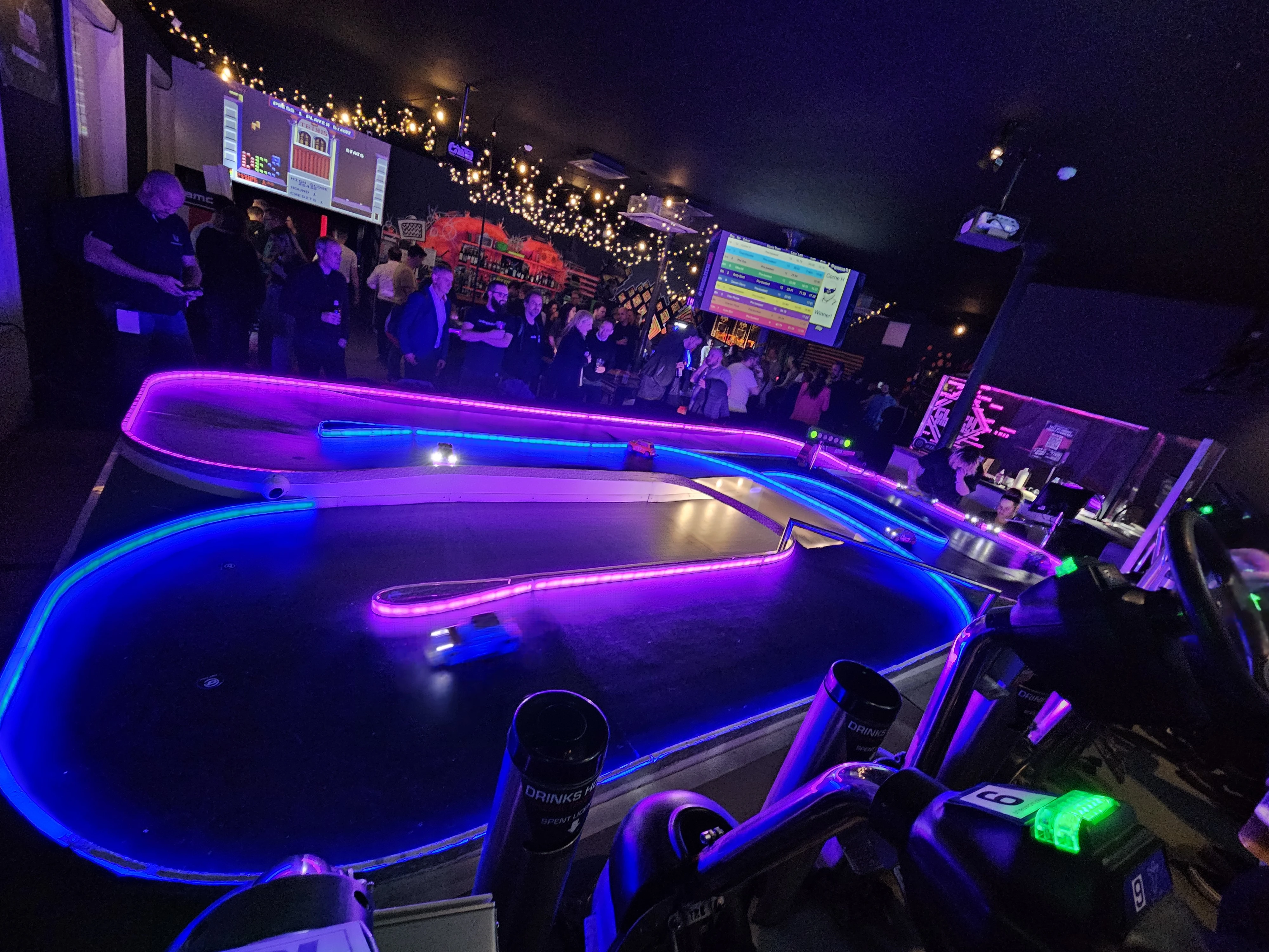 Attachment 2. Winning an RC Car Race at the Glitch bar